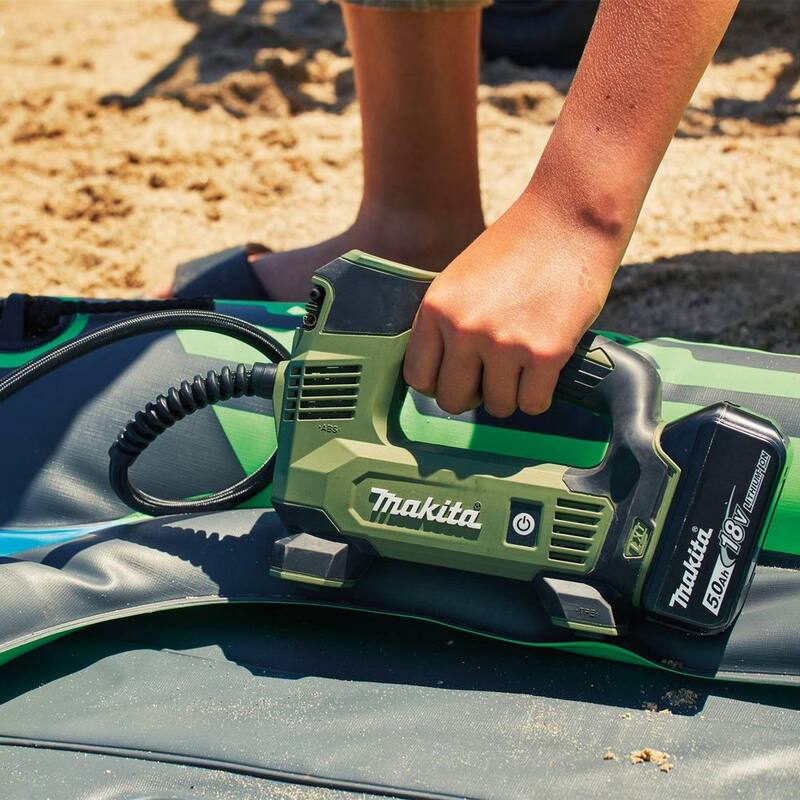 Makita Outdoor Adventure 18-Volt LXT Inflator Kit (1.5 Ah) - ADMP180SYX