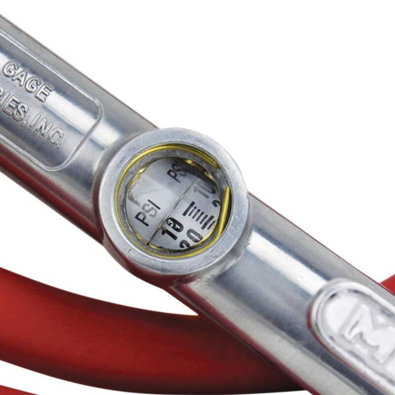 Milton Large Bore Dual Head Inflator Gauge - 08-A1-506