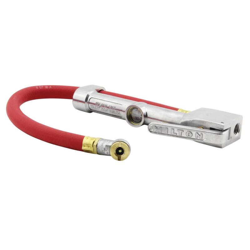 Milton Industries, Inc. Single Head Air Chuck Inflator Gauge - S-505