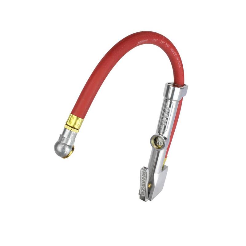 Milton Industries, Inc. Single Head Air Chuck Inflator Gauge - S-505