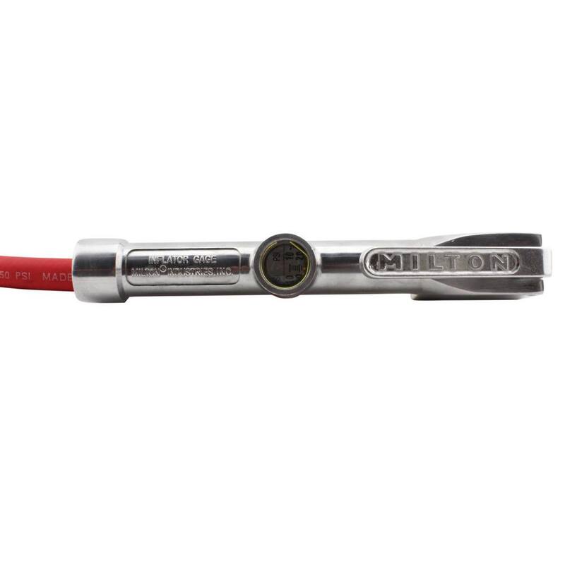 Milton Industries, Inc. Single Head Air Chuck Inflator Gauge - S-505