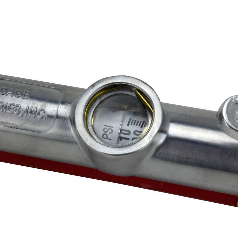 Milton Industries, Inc. Single Head Air Chuck Inflator Gauge - S-505