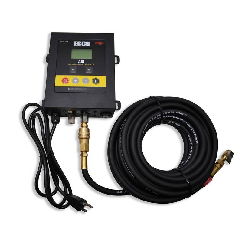 ESCO Automatic Tire Inflator Wall Mounted with Digital/LCD Gauge - 10964