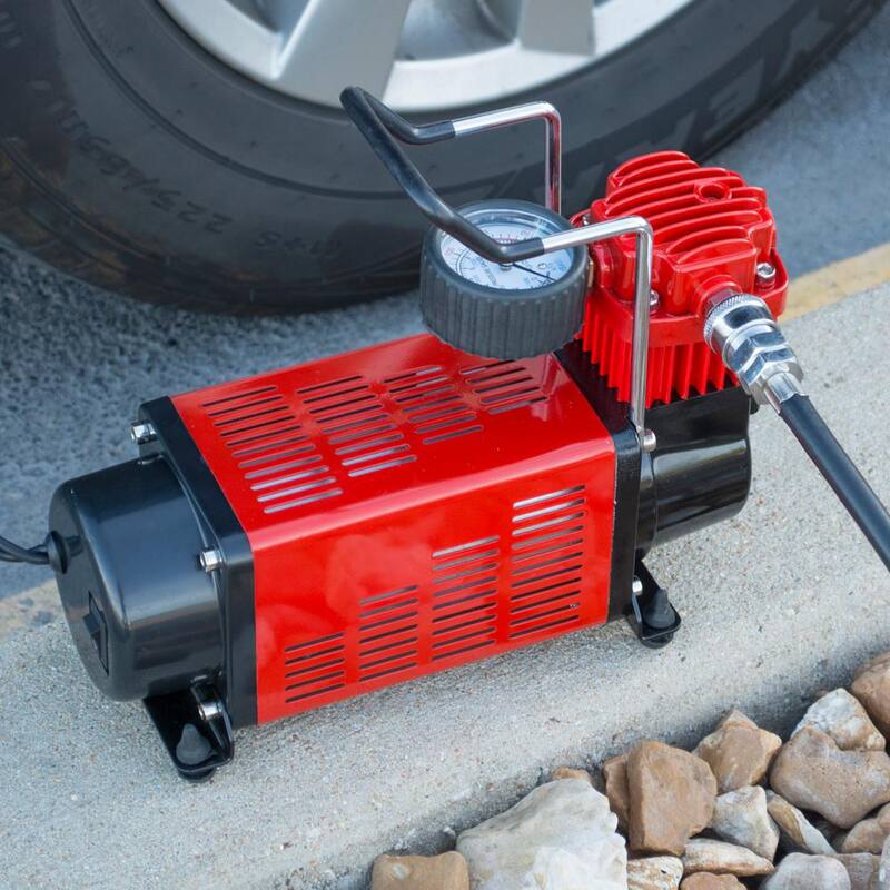 BLACK BULL 12-Volt 150 PSI Portable Air Compressor/Inflator/Pump - AC150