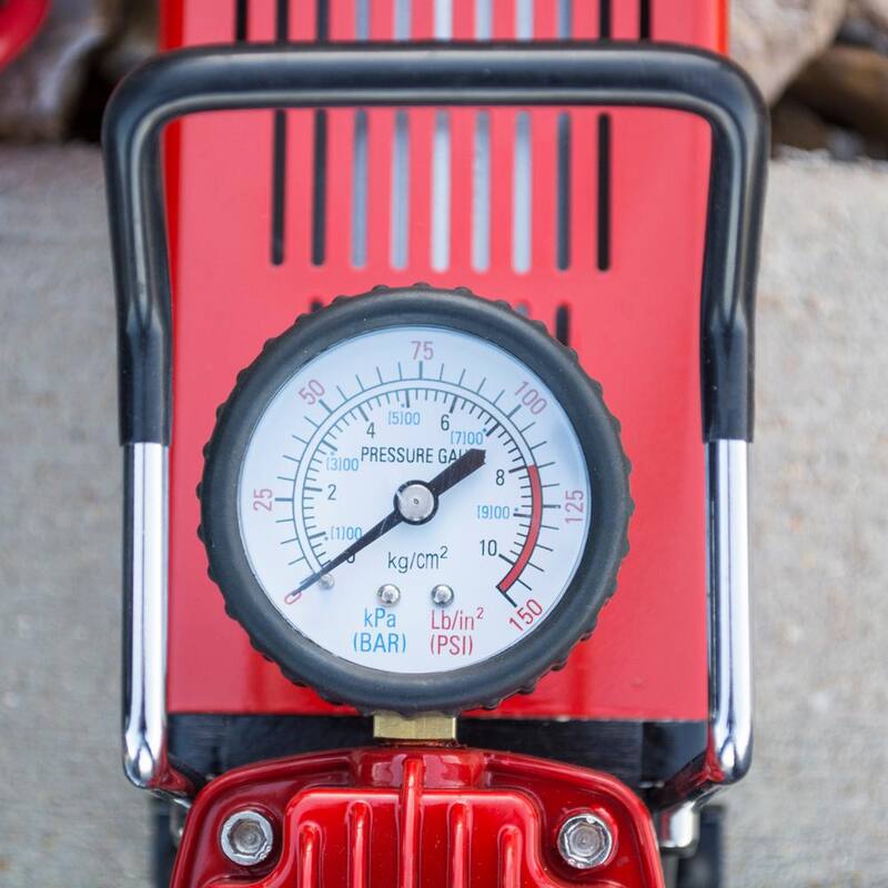 BLACK BULL 12-Volt 150 PSI Portable Air Compressor/Inflator/Pump - AC150