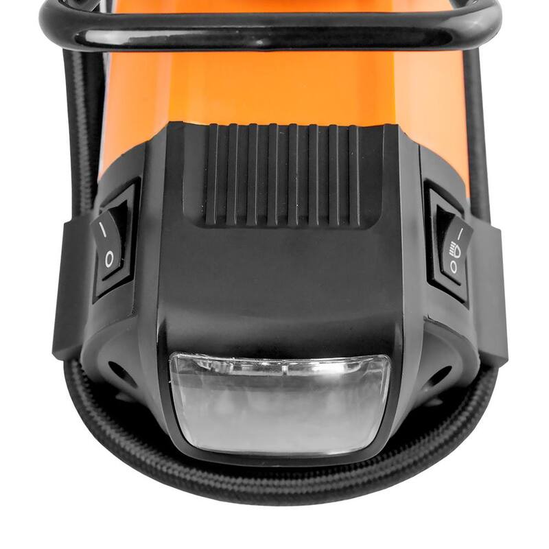 Freeman Portable 12-Volt Inflator with Gauge - P30LMTI