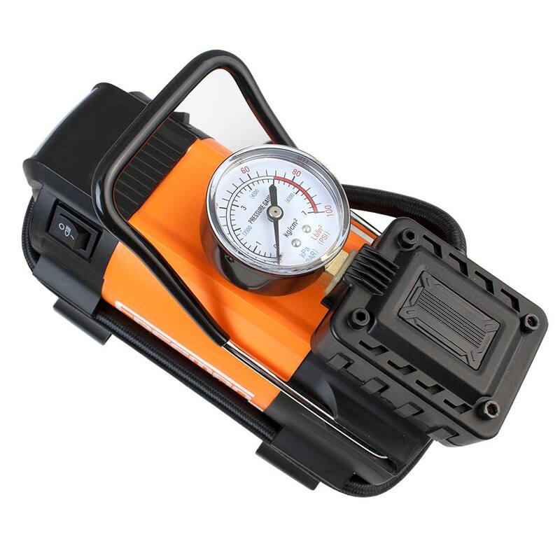 Freeman Portable 12-Volt Inflator with Gauge - P30LMTI