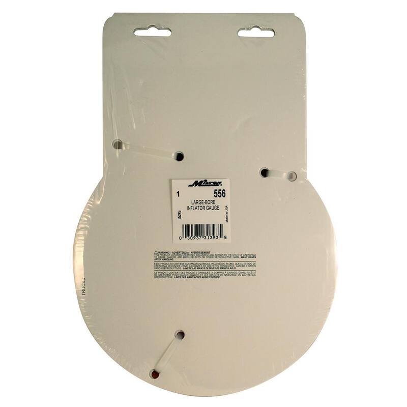 Milton Industries, Inc. Large Bore Inflator Gauge - 556