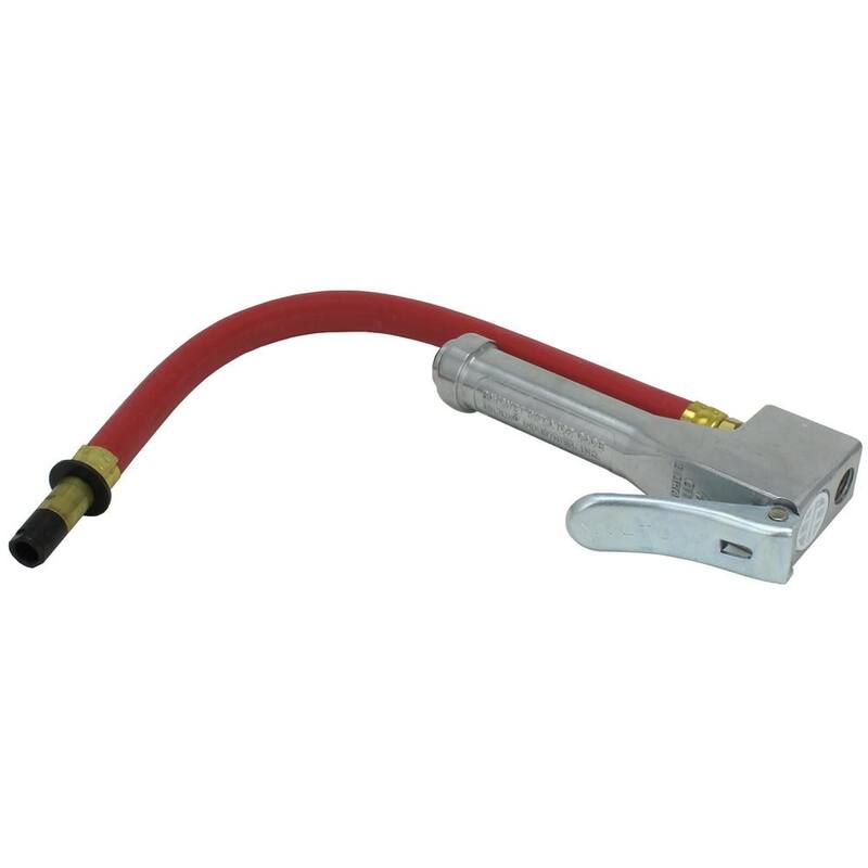 Milton Straight Head Chuck Bayonet Style Inflator Gauge - S-520