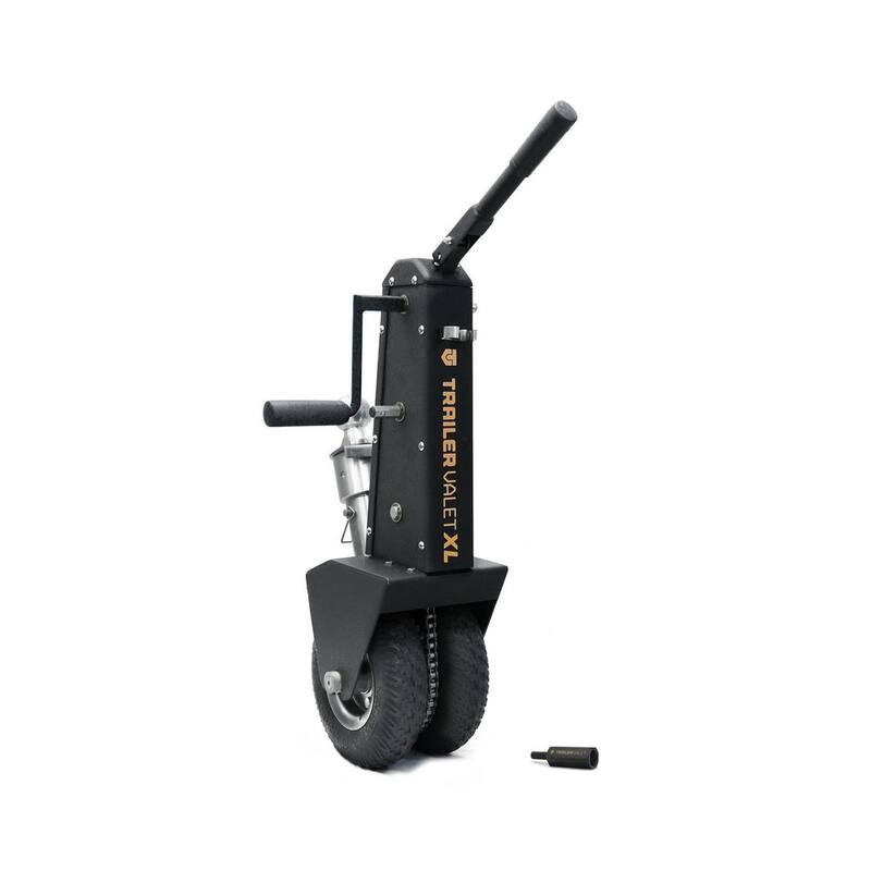 Trailer Valet 10000 lbs. Capacity Hand or Drill Powered Trailer Dolly with 2-5/16 in. Ball and Integrated Braking System - TVXL25