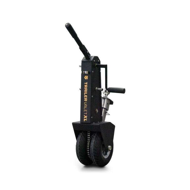Trailer Valet 10000 lbs. Capacity Hand or Drill Powered Trailer Dolly with 2-5/16 in. Ball and Integrated Braking System - TVXL25