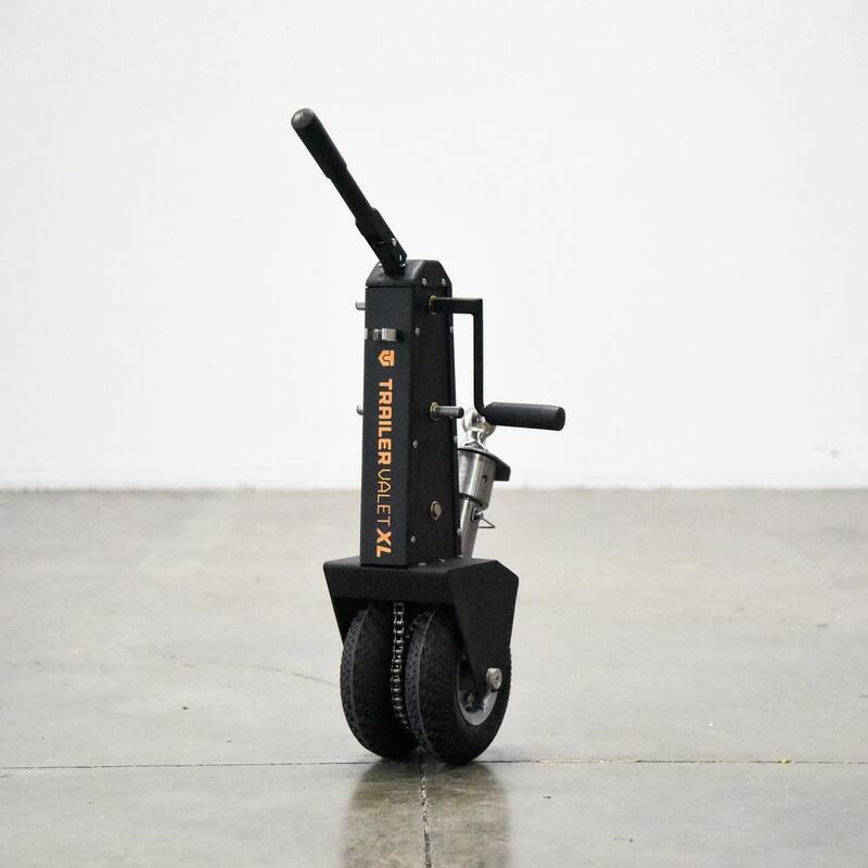Trailer Valet 10000 lbs. Capacity Hand or Drill Powered Trailer Dolly with 2-5/16 in. Ball and Integrated Braking System - TVXL25