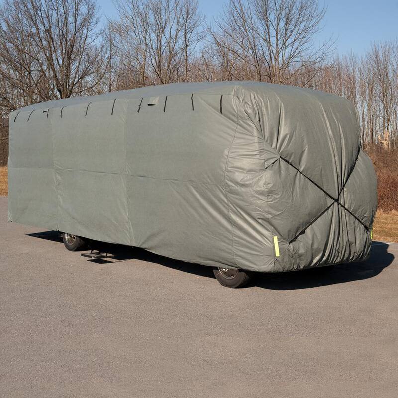 Budge Standard 348 in. x 105 in. x 108 in. Class A RV Cover, Size RVA-B - RVRB-2