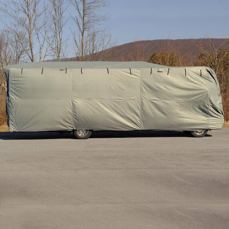 Budge Standard 348 in. x 105 in. x 108 in. Class A RV Cover, Size RVA-B - RVRB-2