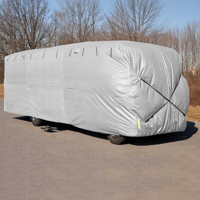 Budge Premier 348 in. x 105 in. x 108 in. Class A RV Cover, Size RVA-B - RVRP-2