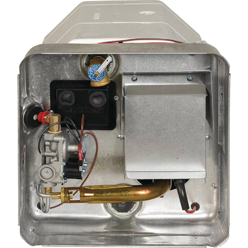 Suburban 6 Gal. Direct Spark Ignition Propane Gas Water Heater (No Door) - 5238A