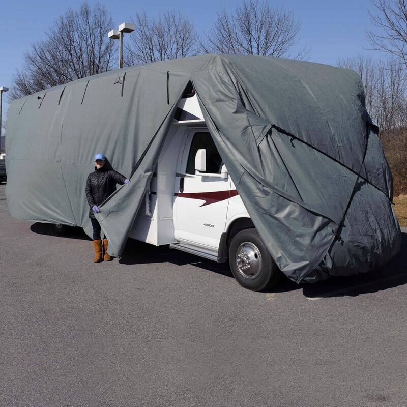 Budge Standard 328 in. x 105 in. x 108 in. Class C RV Cover Size RVC-C - RVRB-32