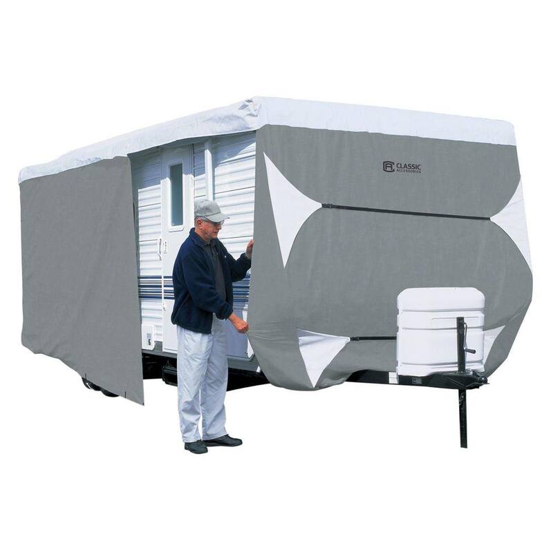 Classic Accessories PolyPro III 30 to 33 ft. Travel Trailer Cover - 73663