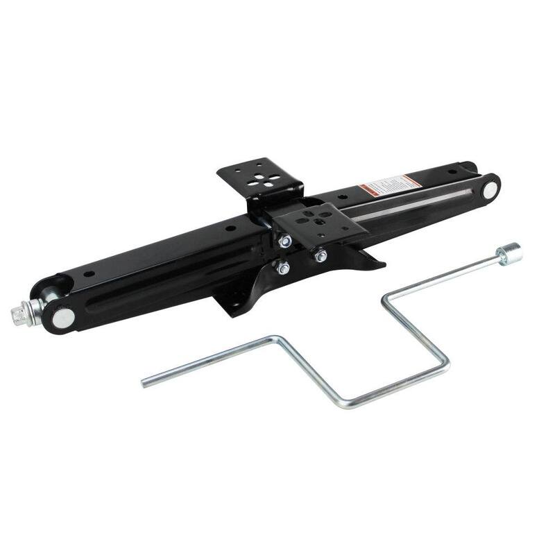 Quick Products RV Stabilizing and Leveling Scissor Jack, 5,000 lbs. Max, 24 in. - Pair - QP-RVJ-S24
