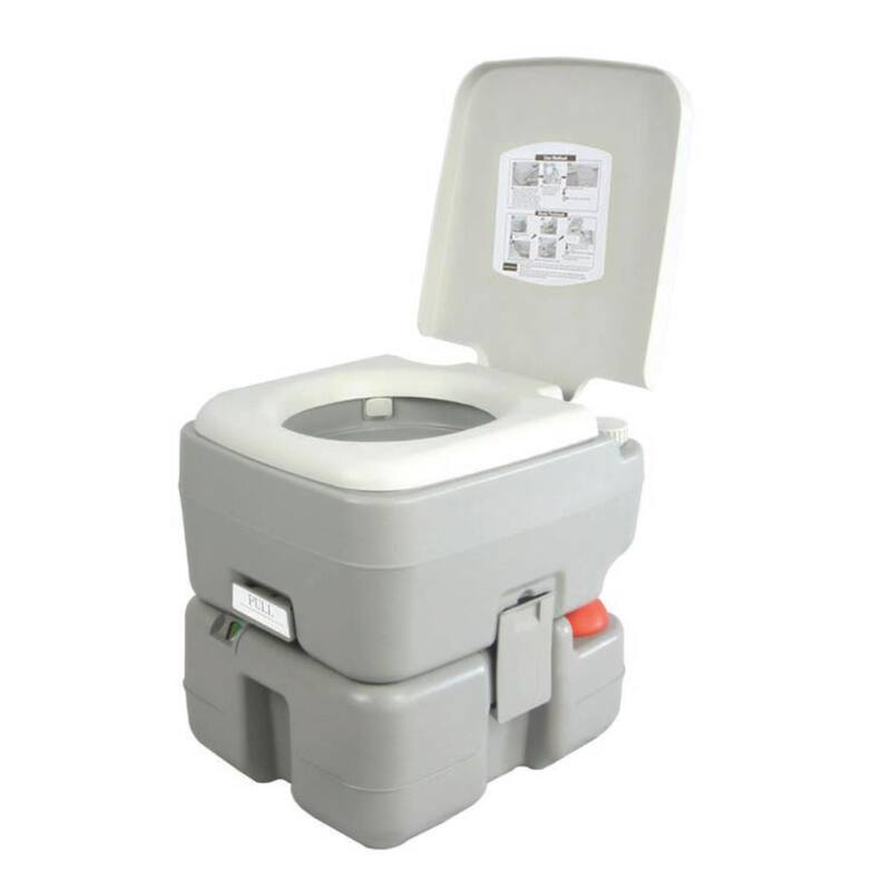 SereneLife 5.3 Gal. Portable Outdoor and Travel Toilet - SLCATL320