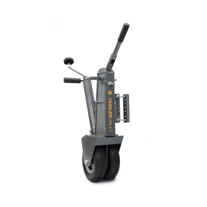 Trailer Valet Tongue Jack Dolly with Crank Assist, 500 lb. Tongue / 5,000 lb. Trailer Rated - TV5X