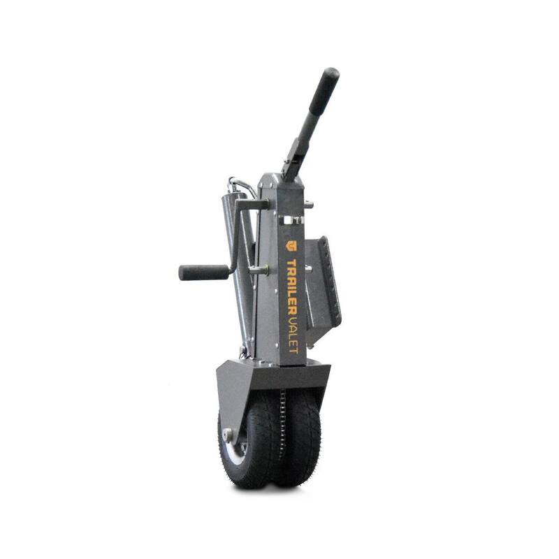Trailer Valet Tongue Jack Dolly with Crank Assist, 500 lb. Tongue / 5,000 lb. Trailer Rated - TV5X