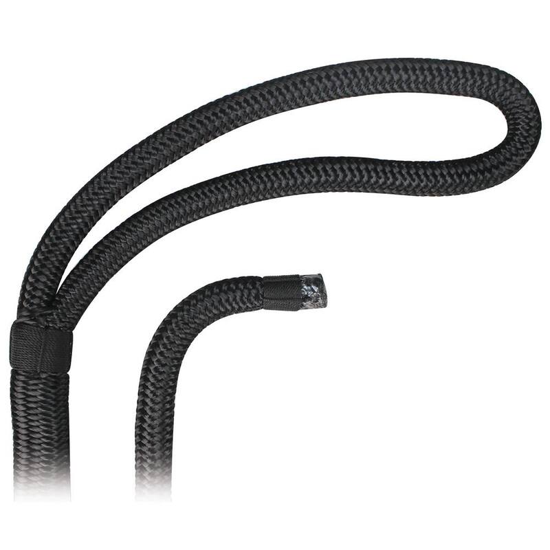 Extreme Max BoatTector Double Braid Nylon Dock Line - 5/8 in. x 35 ft., Black - 3006.2147