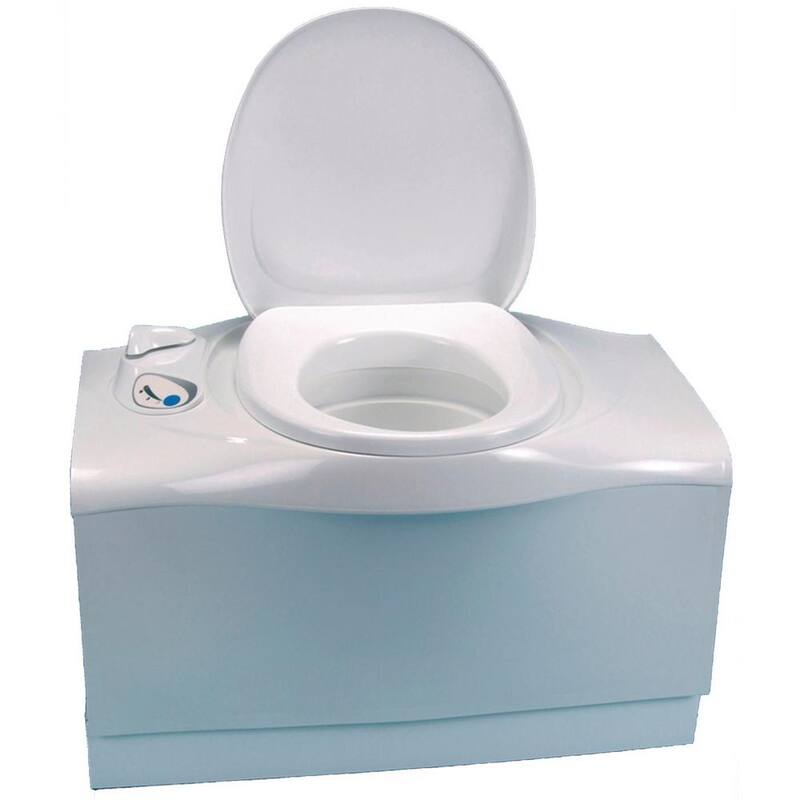 THETFORD 5.1 Gal. Electric Flush Cassette RV Toilet with Left Hand Flush - 32811