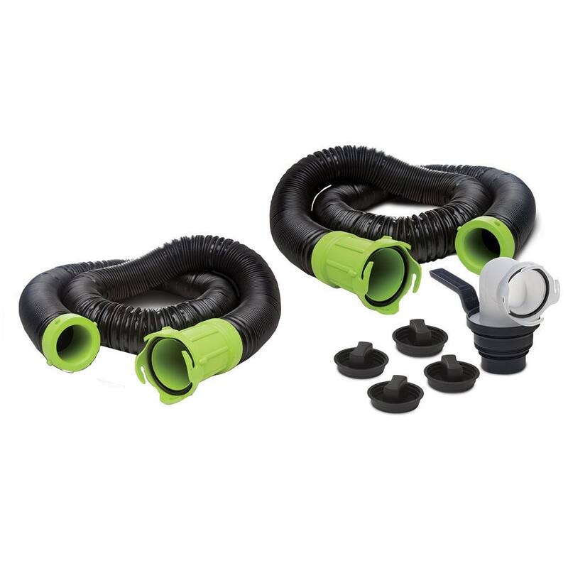 THETFORD Titan Premium 20 ft. RV Sewer Kit in Black - 17902