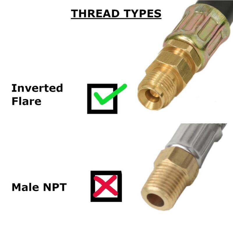 Flame King 12 in. RV Pigtail Propane Hose Connector - E12INPT