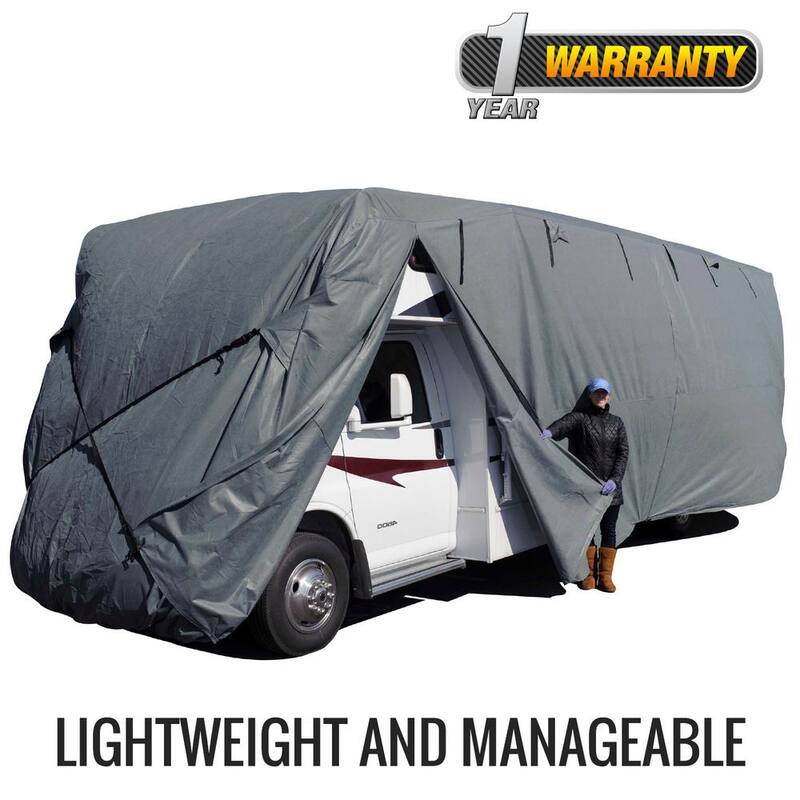 Budge Standard 400 in. x 105 in. x 108 in. Class C RV Cover Size RVC-E - RVRB-34