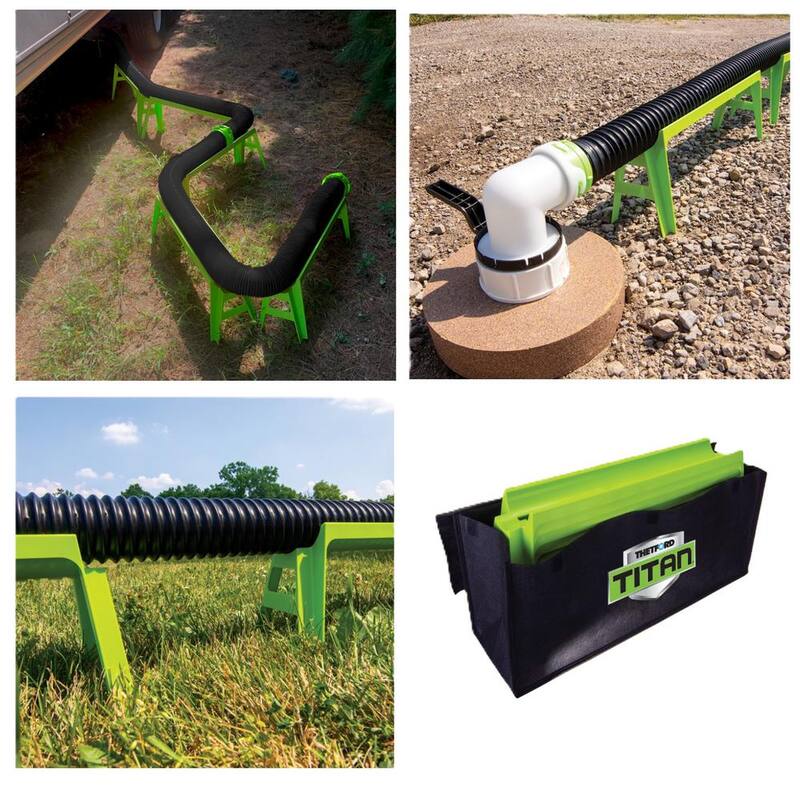 THETFORD 24 in. Titan RV Sewer Hose Support (5-piece) - 17919