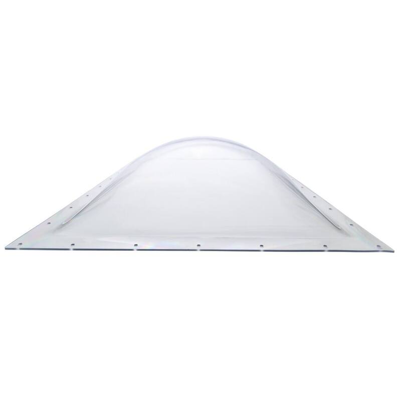 Quick Products Premium Heavy-Duty RV Skylight - 18 in. x 30 in., Clear - QP-RVSC1830