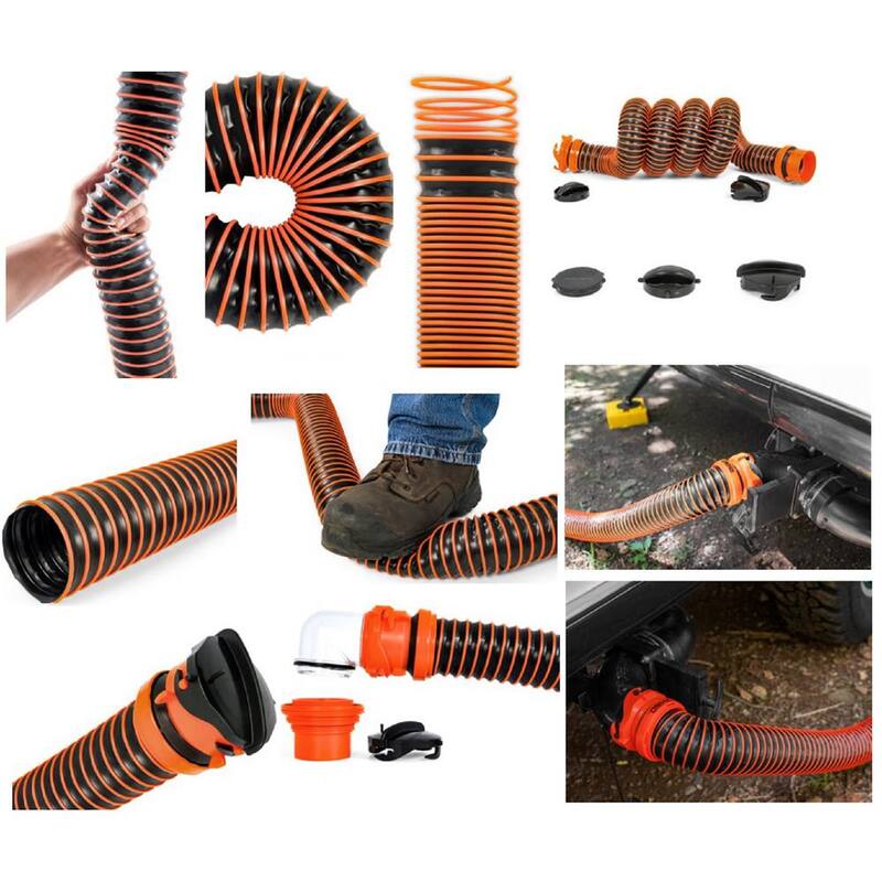 Camco 20 ft. Rhino Extreme RV Sewer Kit (3 in. Dia. Hose) - 39867