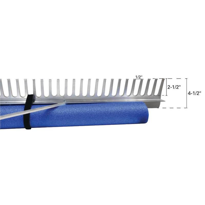 Extreme Max 48 in. Floating Weed Lake Rake with 11 ft. Extension Handle and 50 ft. Rope - 3005.4254