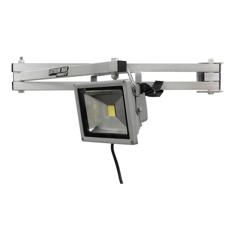 Extreme Max Adjustable Aluminum Swing Arm LED Work Light - 5001.6065