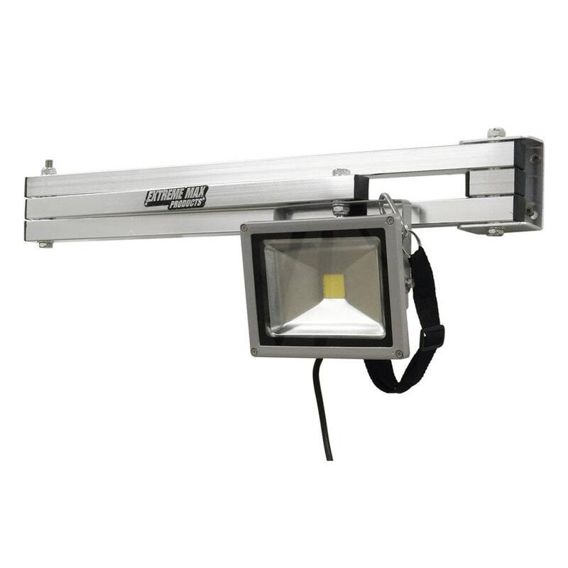 Extreme Max Adjustable Aluminum Swing Arm LED Work Light - 5001.6065