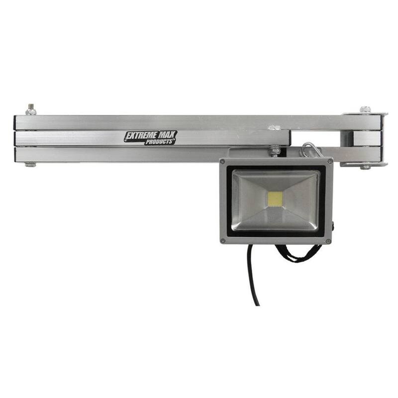 Extreme Max Adjustable Aluminum Swing Arm LED Work Light - 5001.6065