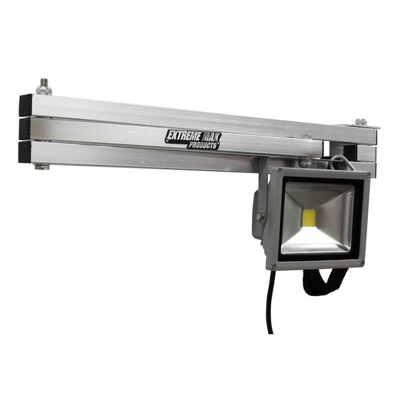 Extreme Max Adjustable Aluminum Swing Arm LED Work Light - 5001.6065