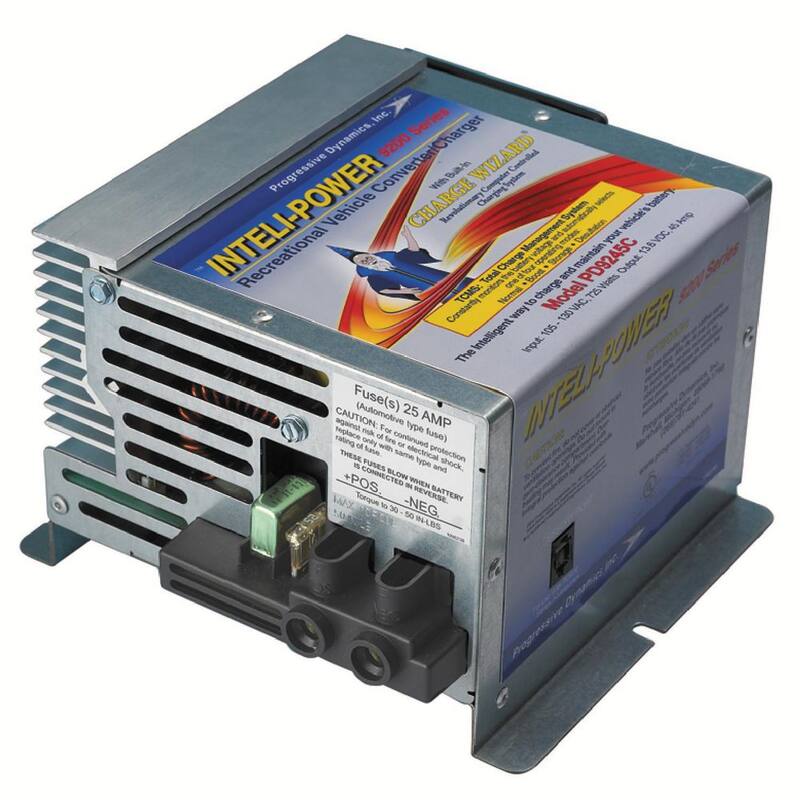 Progressive Dynamics CV Inteli - Power 9200 Series 45 Amp RV Converter Charger with Built-In Charge Wizard - PD9245CV