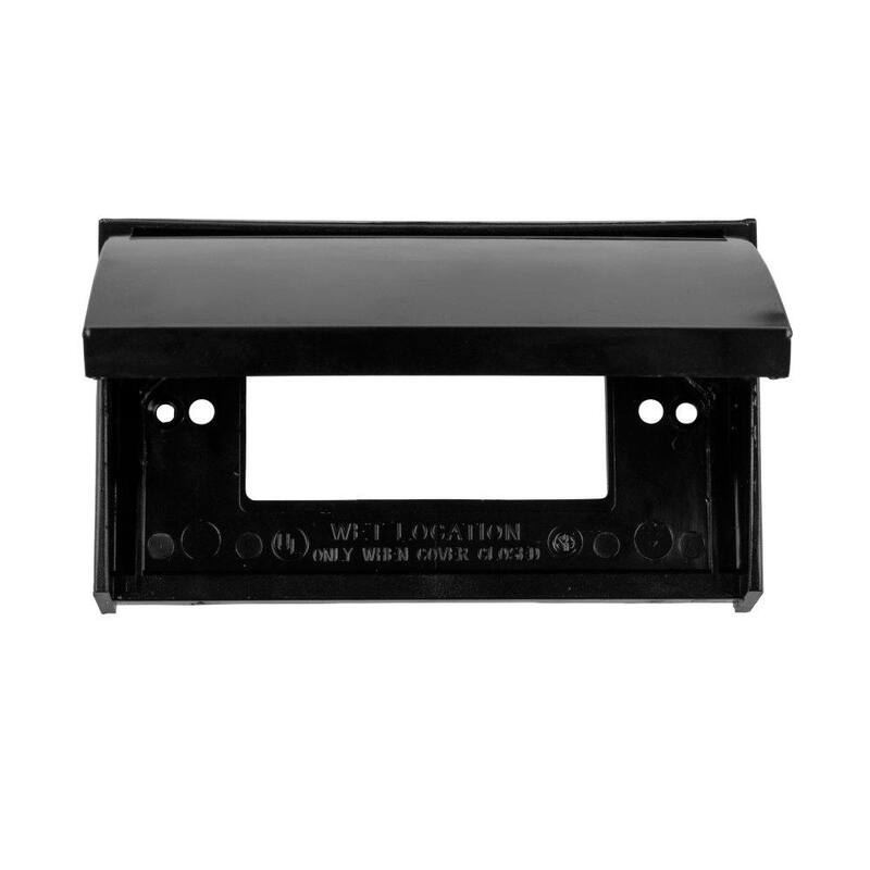 JR Products Weatherproof GFCI Outlet Cover - 05-12215