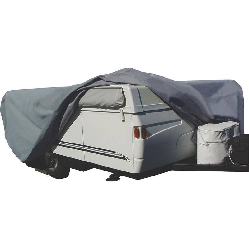 ADCO Hi-Lo SFS AquaShed RV Cover, Gray, Length: 22 ft.7 in.-26 ft. (28 ft. Model) - 12253