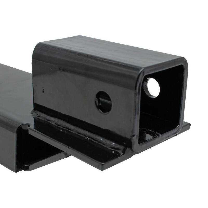 Extreme Max Clamp-On Forklift Fork Hitch Receiver Adapter - 2 in. - 5001.1373