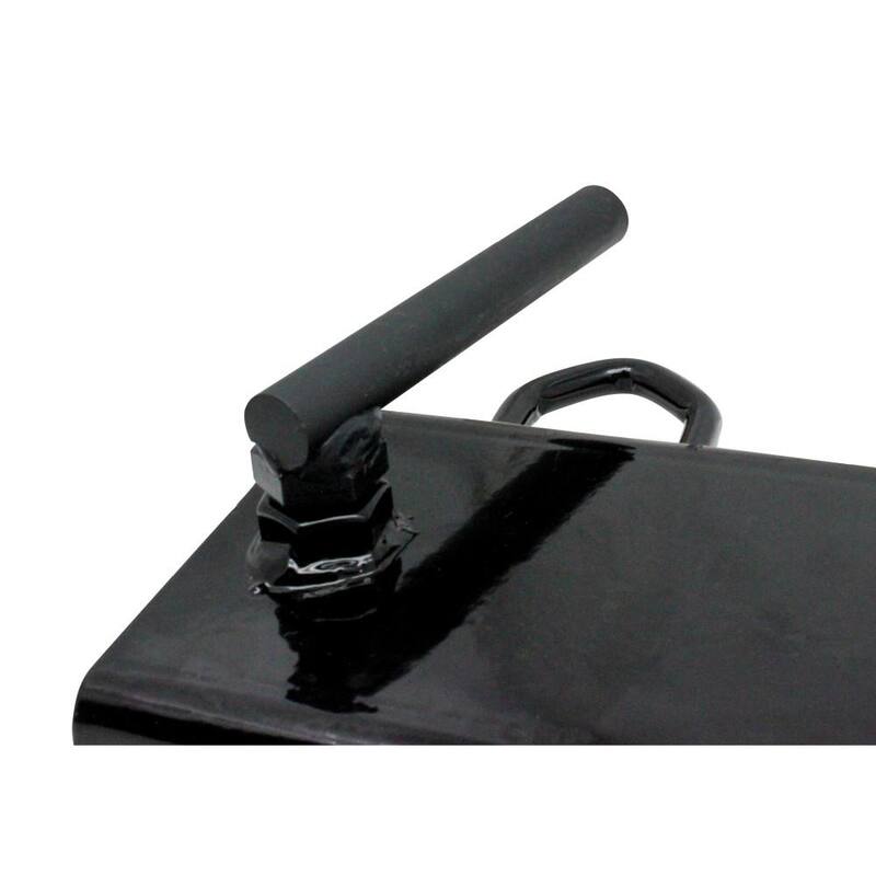 Extreme Max Clamp-On Forklift Fork Hitch Receiver Adapter - 2 in. - 5001.1373