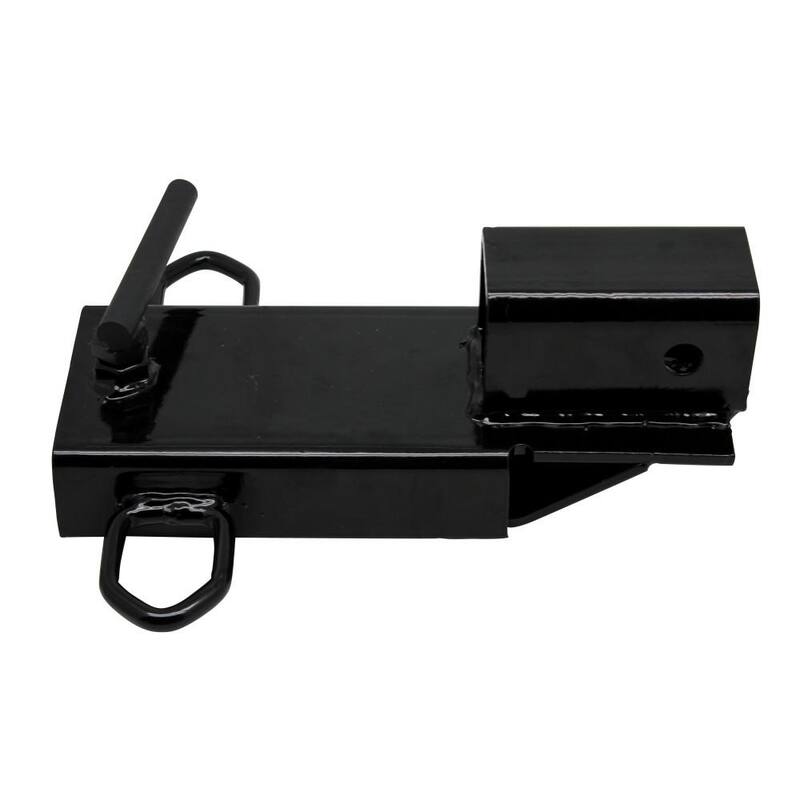 Extreme Max Clamp-On Forklift Fork Hitch Receiver Adapter - 2 in. - 5001.1373