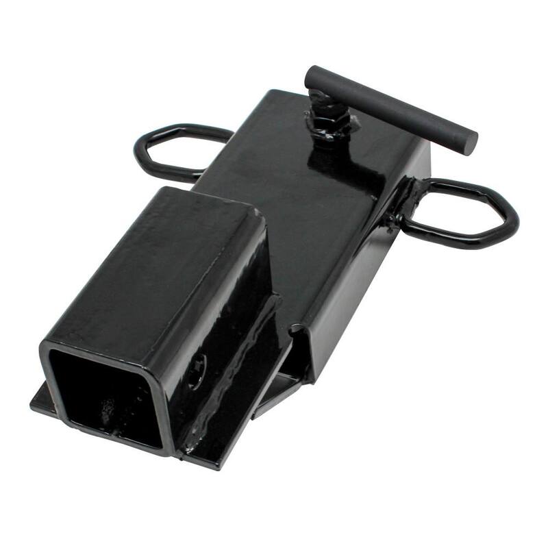 Extreme Max Clamp-On Forklift Fork Hitch Receiver Adapter - 2 in. - 5001.1373