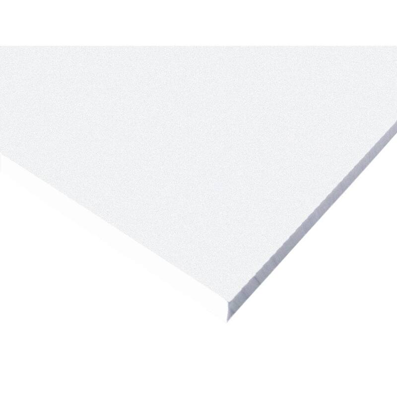 TACO Marine King Starboard Polymer Sheet - 24 in. x 27 in. x 1/2 in., White - P10-5024WHA27-1