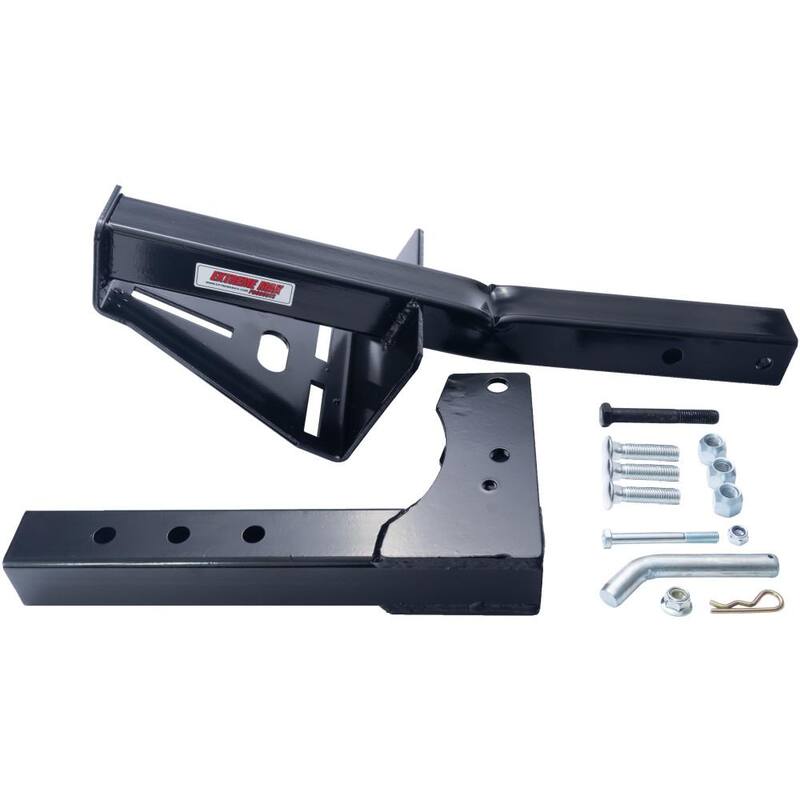 Extreme Max Pivoting Fold Down Hitch Mount Spare Tire Carrier for 2 in. Receivers - 5001.5831
