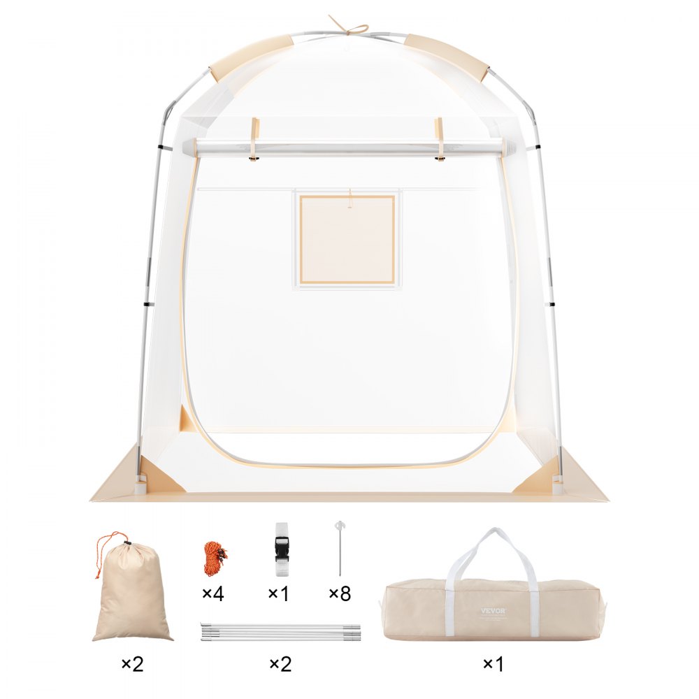 VEVOR Sports Tent Instant Tent Shelter Weather Proof 2-4 People Bubble Tent - BWZPXXZTMFX7NR4TJV0