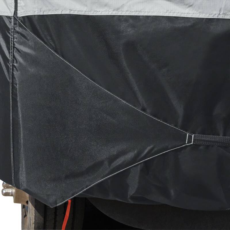 Classic Accessories Skyshield 366 in. L x 102 in. W x 104 in. H Travel Trailer RV Cover - 80-387-101801-EX